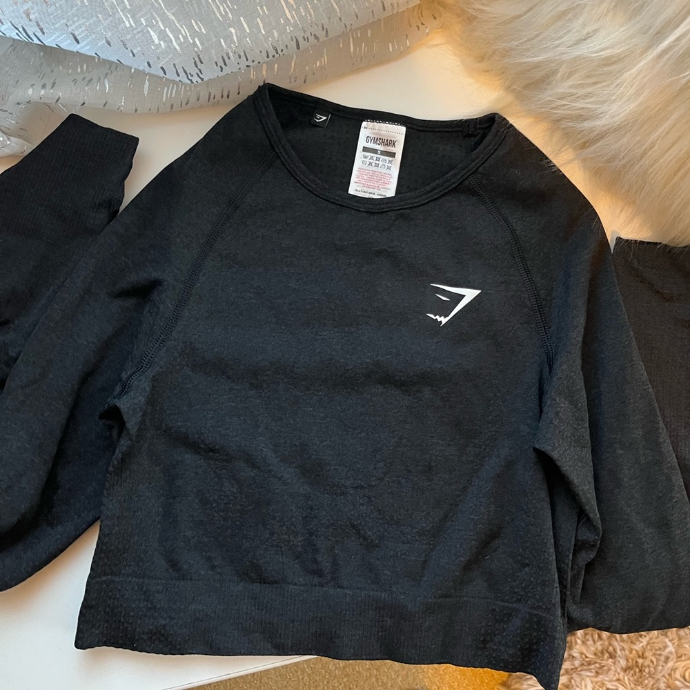 Gymshark Vital Seamless Long Sleeve Crop Top
